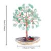 European Hand Woven Colorful Crystal Broken Stones Wealth Tree Ornaments Living Room Decorations Desktop Crystals