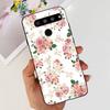 For LG V50 ThinQ 5G Case LM-V500EM Phone Cover Fashion Flower Butterfly Soft Silicone Back Cover For LG V40 V50s Thinq 5G Bumper