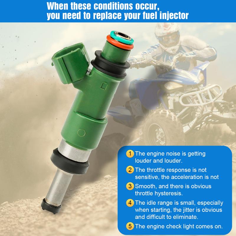New Engine Repair Fuel Injector Nozzle 5VK-13761-00-00 For Yamaha Raptor 700 2006-2016 5VK-13761-00 5VK 13761 00 00 5VK1376100