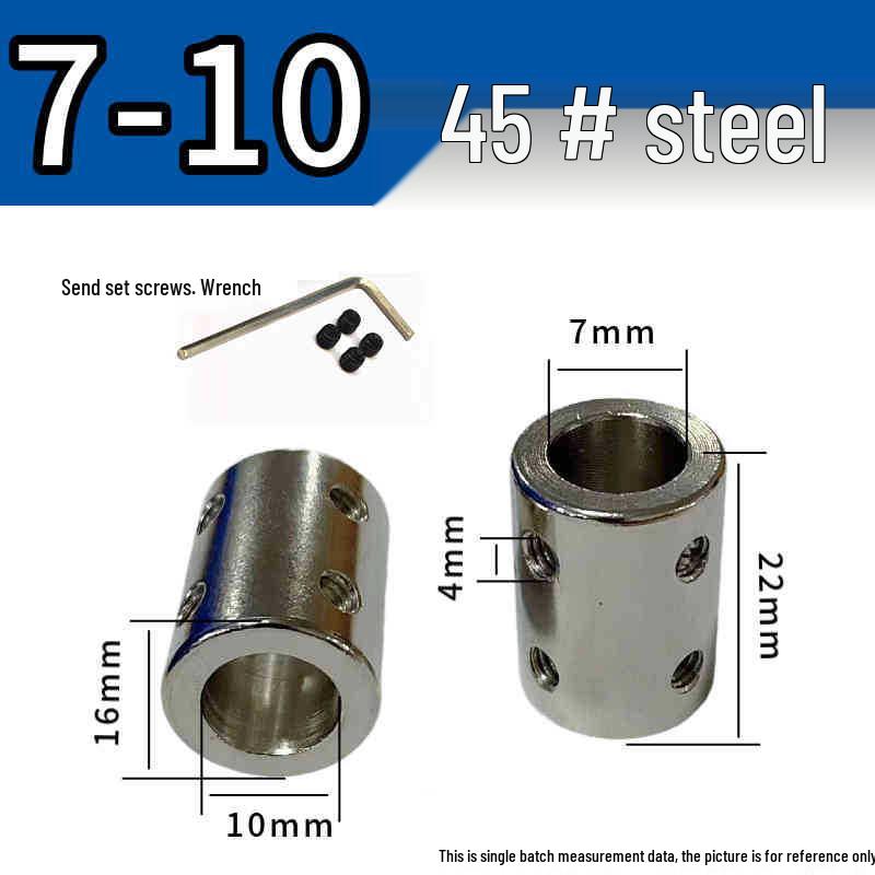 High Torque Coupling Shaft Diameter Reduction Connector Kit 3/456.87/10-12mm