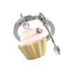 CHOCLI METALMORPHOSE COLLECTION Belgian Metal Keyring - Cupcake Spoon