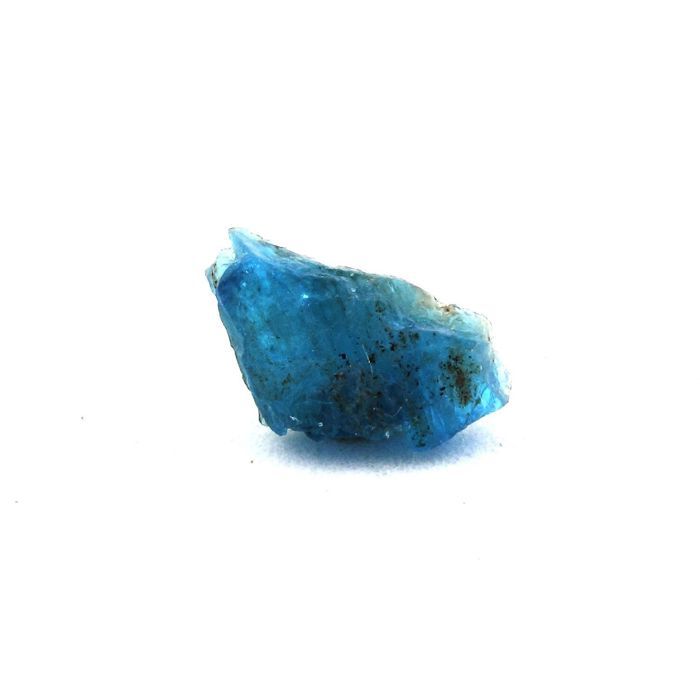 Pierres et Minéraux. Apatite bleu neon. 1.34 ct. Betroka, Anosy, Madagascar.