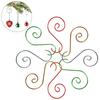20pcs Christmas Ornament Hooks Metal S-shaped Hooks Holders For Christmas Tree Ball Pendant Hanging Decoration DIY Home Decor