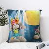 Pillow Case Diddl And Diddlina Square Pillow Cover Morden Cushion Cover Pattern Pillowcases For Living Room Chair