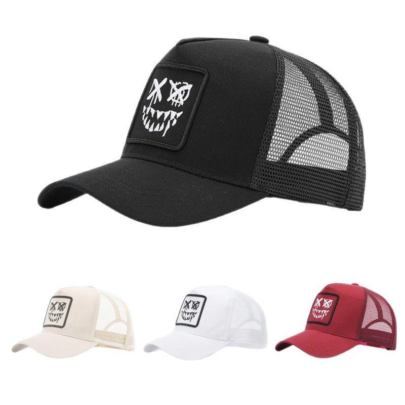 Xx Smile Face Baseball Hat With Adjustable Fit And Sun Protection For Outdoor Activities