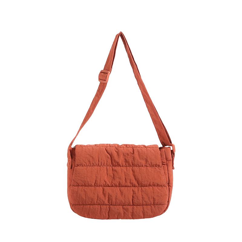 Solid Color Women's Versatile Crossbody Bag - Trendy Small Square with Large Capacity