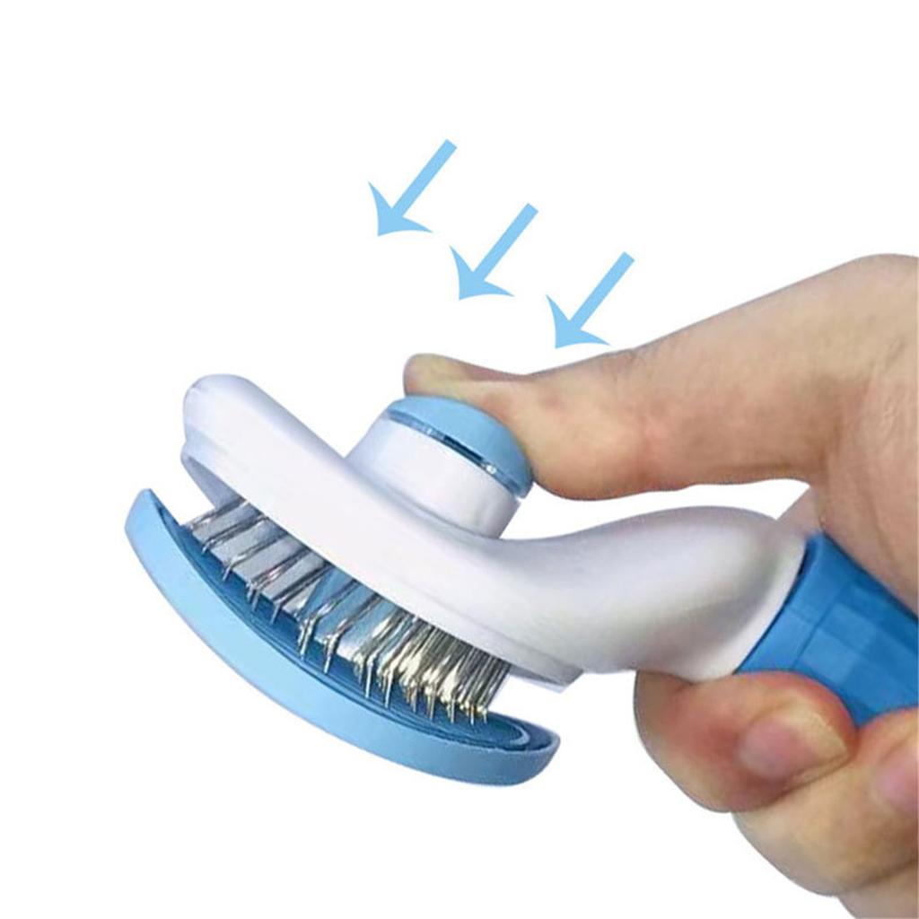 Cat and Dog Hair Removal Comb Dog Hair Cleaner To Remove Loose Hair Teddy Bichon Needle Comb Fluffy Bath Pet Supplies