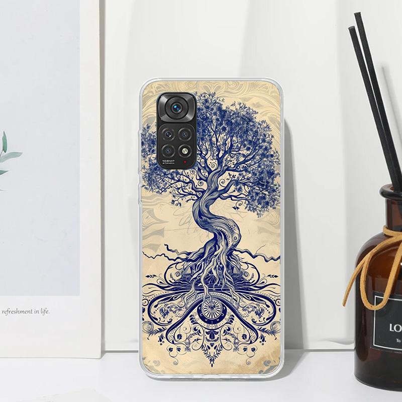 Tree of Life Space Phone Case For Xiaomi Redmi Note 15 13 14S 14 Pro Plus 12S 11S 10S 12 11E 10 11T Art Fundas Back Cover Redmi