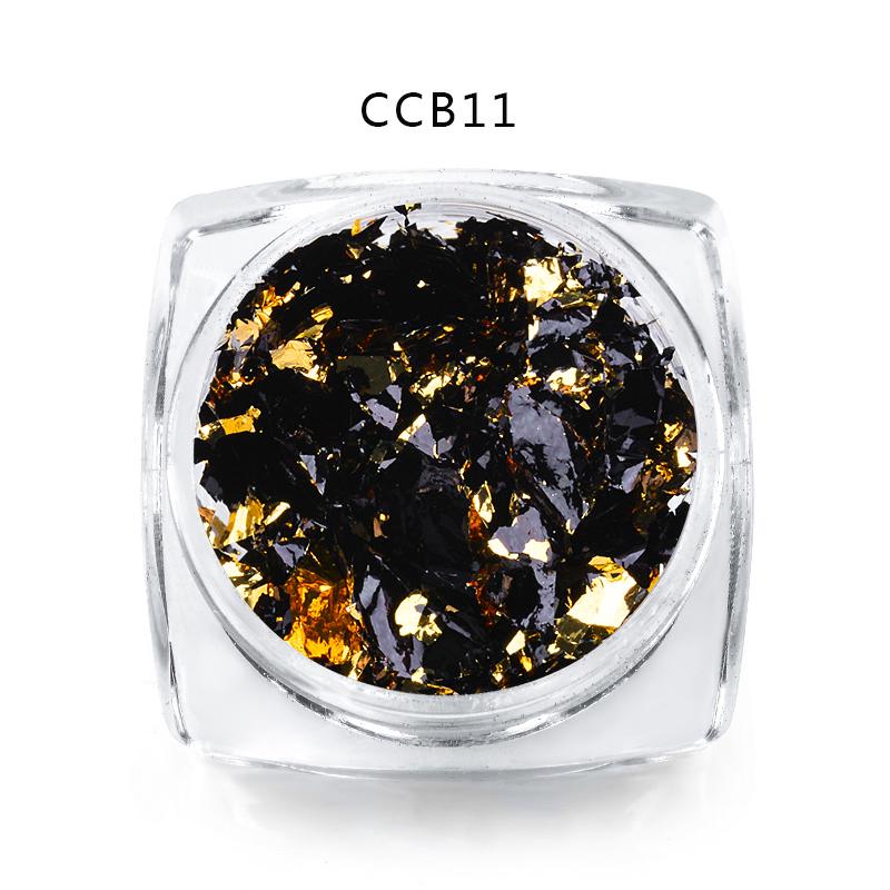 

Mtssii DIY Хамелеон голографический блестящий порошок нерегулярные пайетки блестки хлопья пыль набор для дизайна ногтей 11