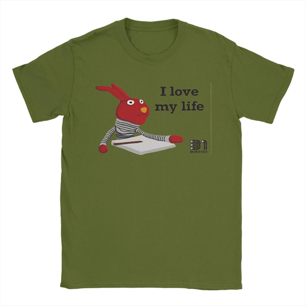 31 Minutos Copia de Copia de Juan Carlos Bodoque La nota verde Camiseta Camisetas 100% Algodón Camiseta Para Hombres Ropa