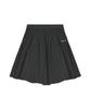 Nigaennikol Cotton Flare Midi Skirt_Charcoal
