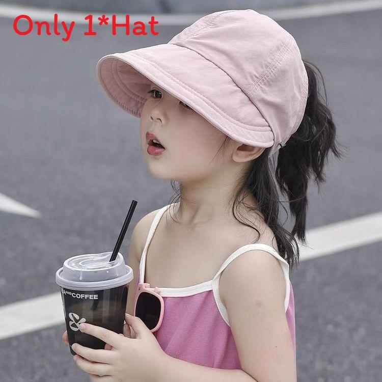 Big Brim Sun Hat For Kids And Adults With Uv Protection Polyester Outdoor Fashion Cap For Family Activities