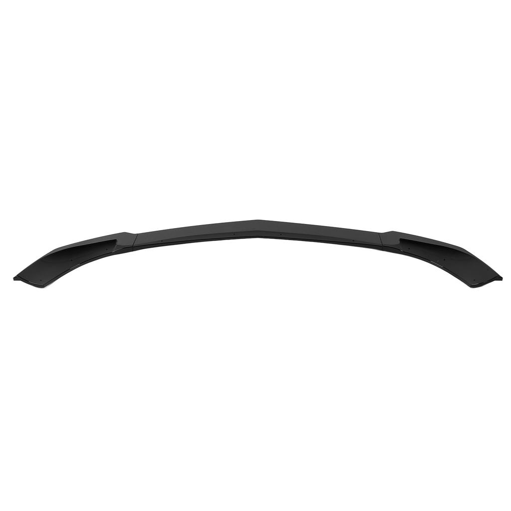 3PCS Front Bumper Lip Spoiler Scratch Resistant Bumper Lip Chin Splitter Kit Replacement for C‑Class W204 04 2011‑2014