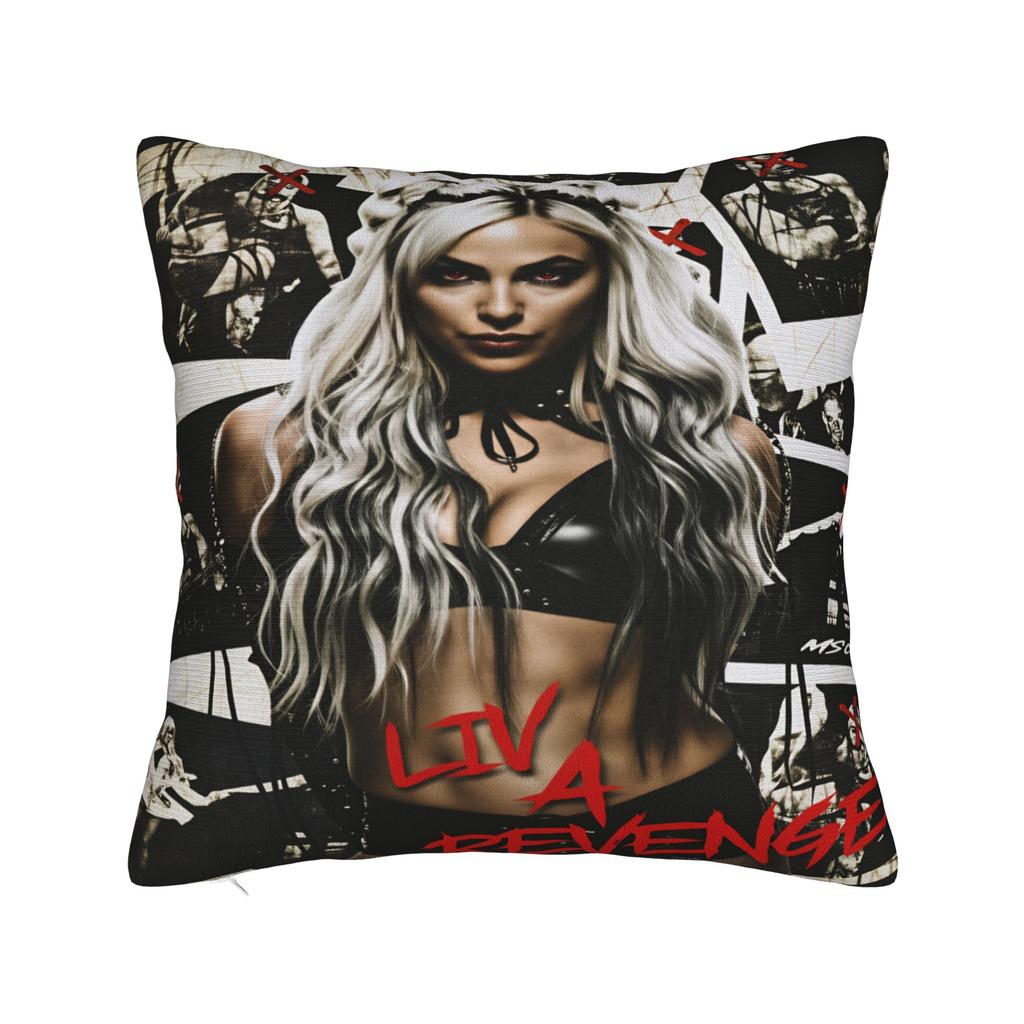 Liv Morgan American Wrestler And Actress  Pillow Case  Custom Pillow Cover For Chair Sofa Home Decor Cute Funny Pillowcases