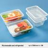 NHZHIW Disposable Rectangular Food Container