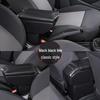 Compatible Armrest Box for Volkswagen New Santana, New Jetta, and Skoda Rapid Central Armrest 2018 Model.