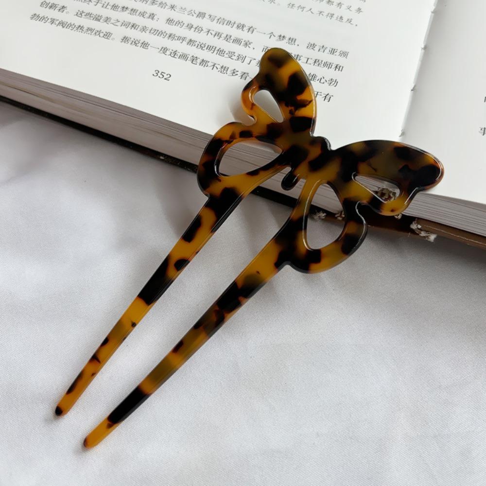 U-Shaped Hairpins Acetate Hair Fork Hair Styling Tools Hair Sticks