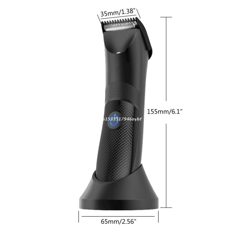 Body Hair Beard Trimmer Wet & Dry Body Groomer Cordless Shaver Men Grooming Tool Dropship