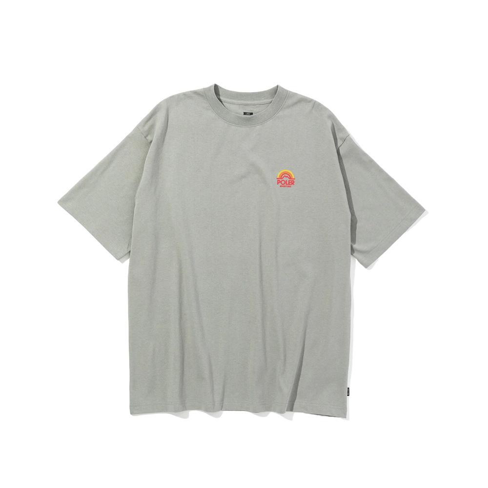 Polar Staff Rainbow Relaxed Fit Tee Gray M