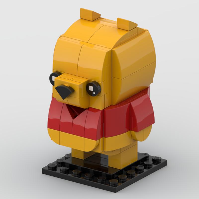 Non-Toxic Moc Cute Animals Bear Cow Rabbit Eagle Penguin Hedgehog Tiger Panda Pig Building Blocks Toys For Children Kids Christmas Gifts