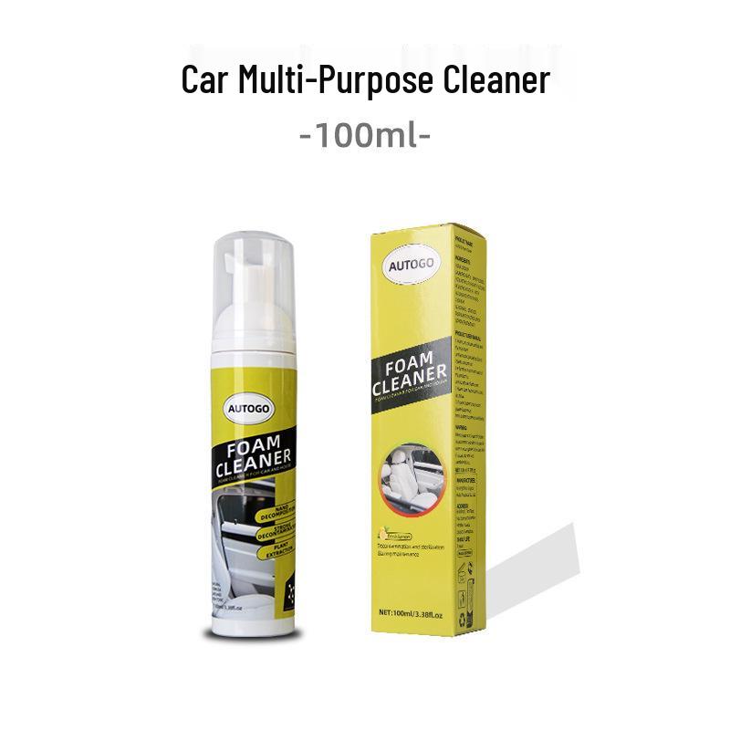 

Multifunctional Foam Cleaner for Cars and Homes: Waterless Wash for Seats, Sofas, Interiors, and Shoes
