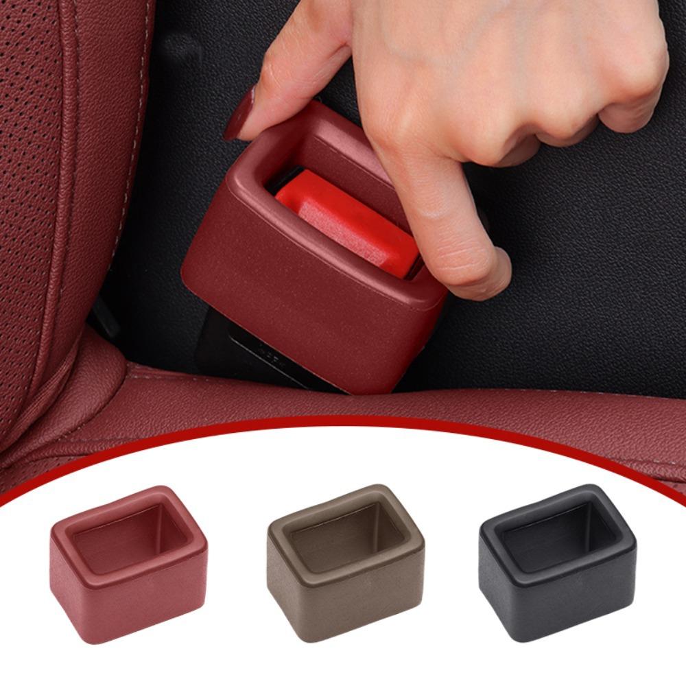 2Pcs Anti Scratch Seatbelt Button Protector Universal Seat Belt Protection Cover Adults