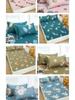Set of 2 Extra Large 48x74 Knitted Silk Pillowcases - Anti-Drool & Sweat-Proof for Adults