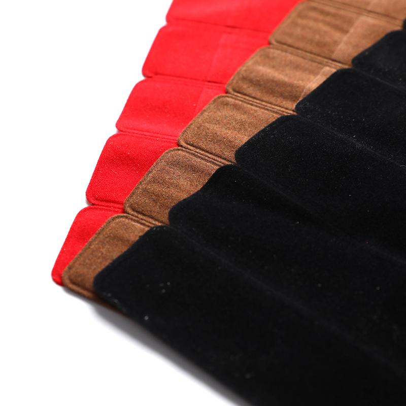 10 ks Sametové pouzdro na pero Pouzdro na plnicí pero Jednoduchá taška na tužky Retro obal na pero