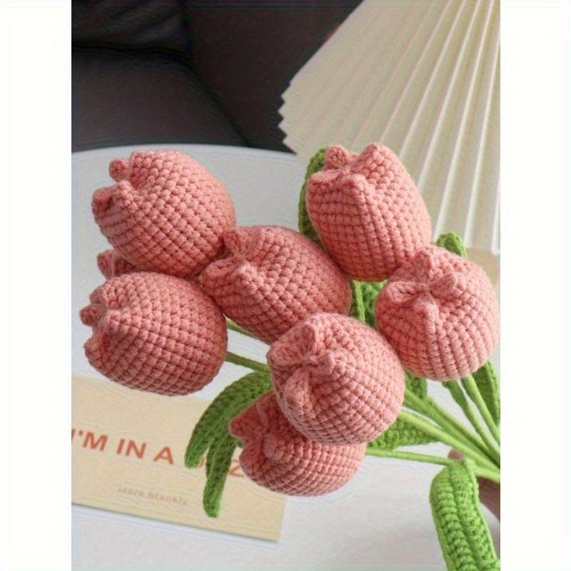 1pc Handmade Imitation Tulip Flower for Mother's Day, Teacher's Day, Valentine's Day Gift or Flower Arrangement (Random Delivery)