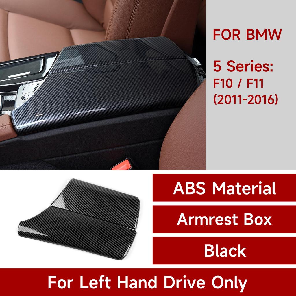 WDV25 For BMW 5 Series F10 F11 (2010-2016) Trim Accessories. Car Center Console Dashboard Gear Shift Panel. Carbon Fiber ABS Sticker.