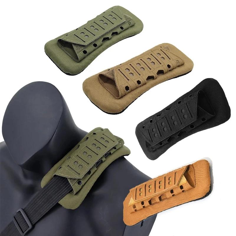 Cuscino per Spalla Antiscivolo Traspirante Imbracatura Tattica Ammortizzante Rivestimento Spalla Antiscivolo 1pz Spallina Tattica da Esterno