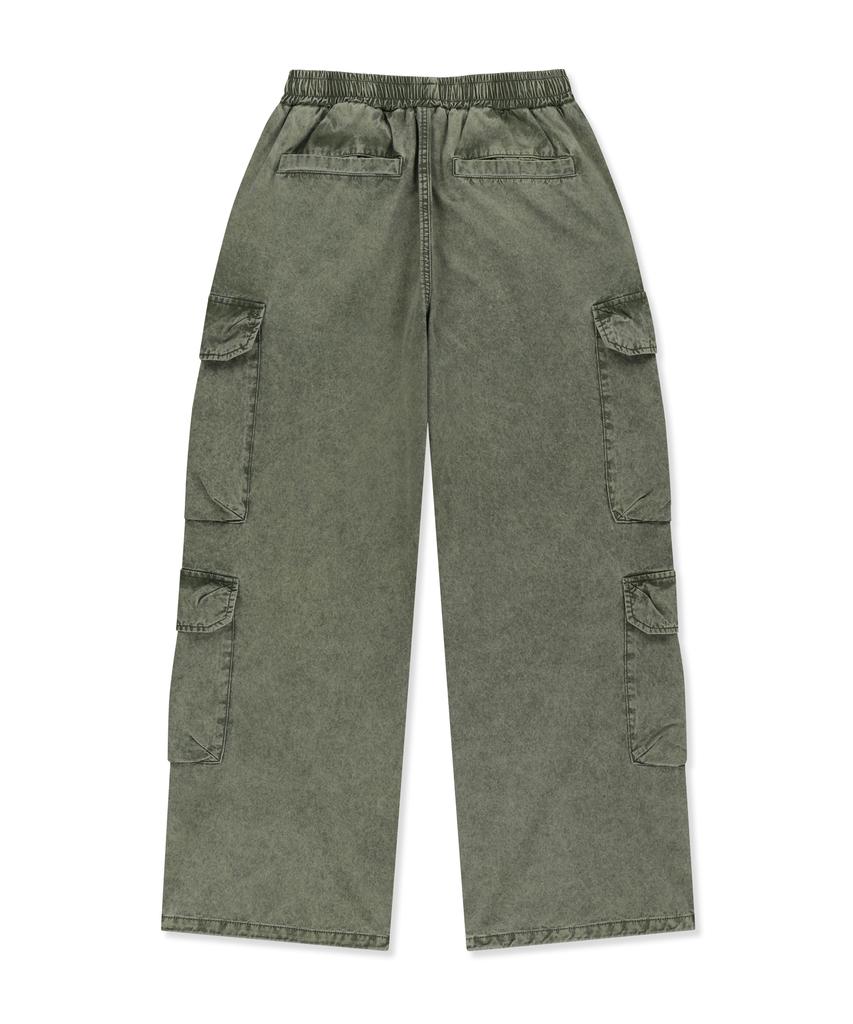BROWNBREATH Double Pocket Pants - Khaki