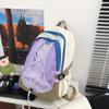 Schoolbag1011 New Korean Dopamine Backpack Female Neutral Large Capacity Drawstring Harajufeng Junior High School Student Schoolbag