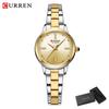 CURREN Women's Watches Elegant Fashion Original Quartz Watch for Laides Waterproof Stainless Steel Simple Luxury Daily Wear