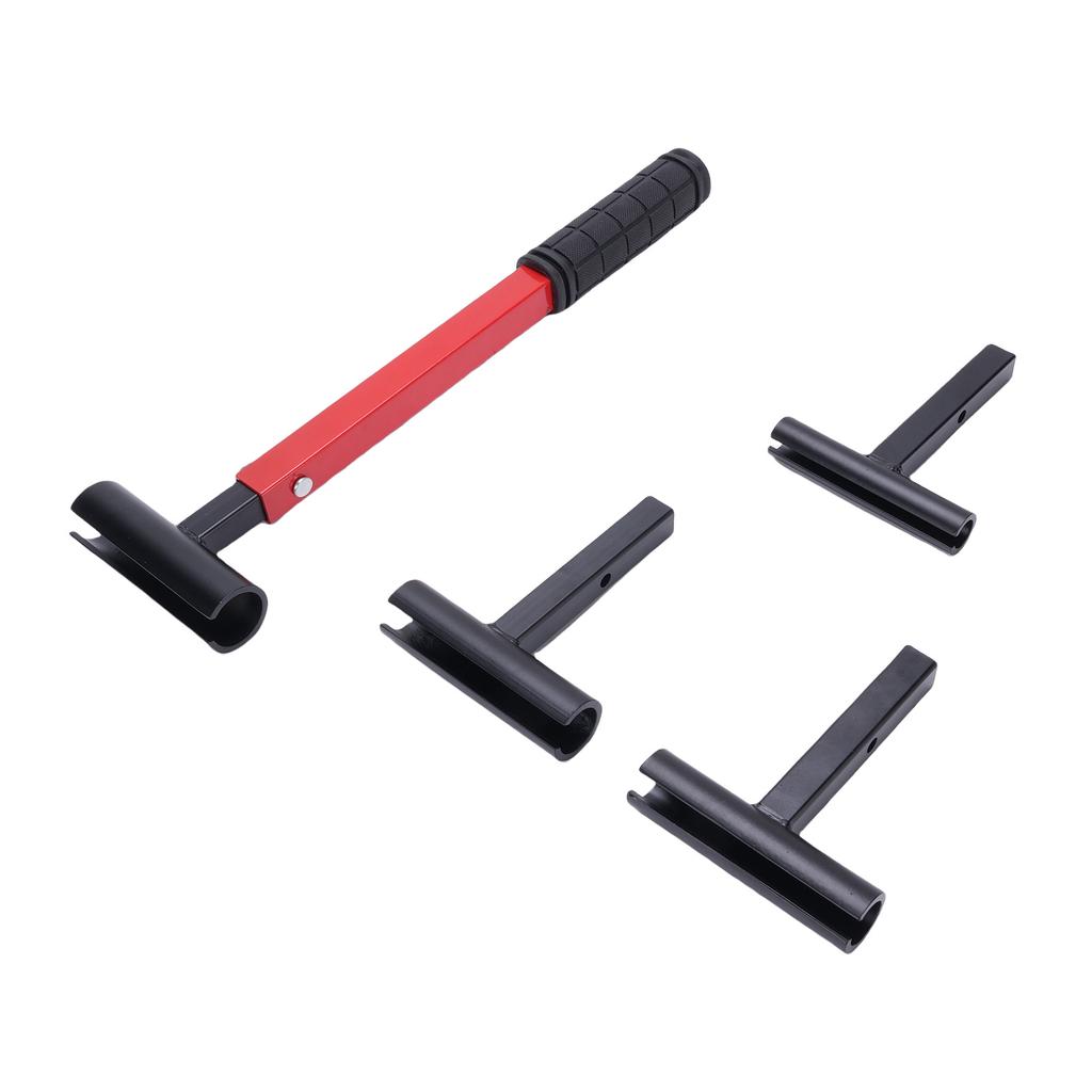 Door Hinge Adjustment Tool Kit 4 in 1 Portable Integrated High Carbon Steel Labor Saving Hinges Gap Adjusting Wrench Kit