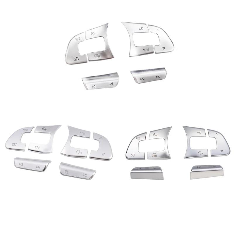 Auto-Innenraum, multifunktionales Lenkrad, ACC-Knopfschalter, Lautstärke, dekorative Tasten-Aufkleber, passend für VW Golf 7 MK7, Passat B8