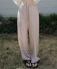 Beullaengkeu03 Cotton Banding Harem Pants (Lavender Pink)