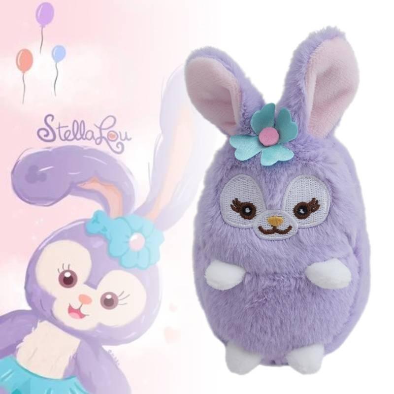 Uroczy Uroczy Pluszowy Króliczek Breloczek Miękki Pluszowy Zwierzątko Zawieszka do Torebki Różowy