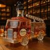 Bottiglia di whiskey camion dei pompieri vetro borosilicato bottiglia di vino rosso decorazione bar decorazione casa decorazione ristorante