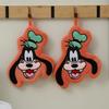 Cartoon Coral Fleece Hand Towel with Mickey, Minnie & Donald Designs - Absorbent, Quick-Drying for Kitchen Use
