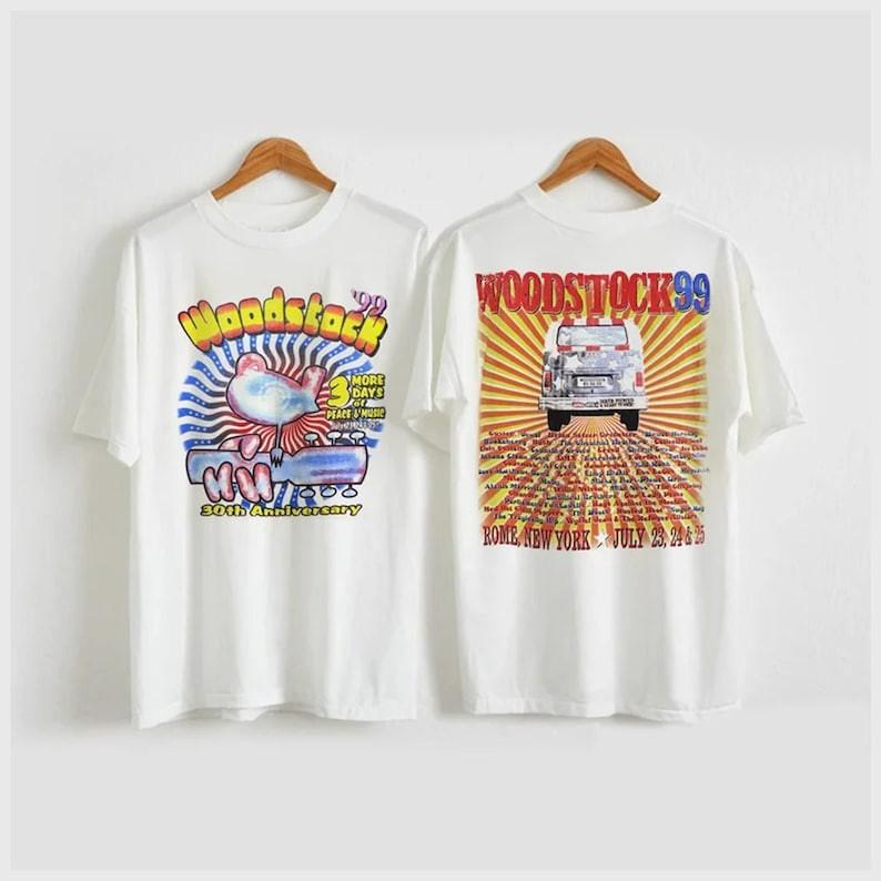Woodstock 99 Shirt, Vintage Woodstock 99 Shirt