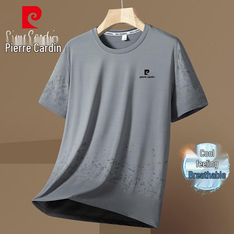 Pierre Cardin Men s Ice Silk Quick-Dry T-Shirt L