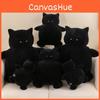 Plush Dark Snorlax Doll Animal Toy Childrens Pillow Room Decoration Gift Anime