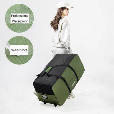 Foldable Wheel Bags Luggages Storage Bag With Wheels Large Capacity Carry On Luggage Carrier Expandable Trolley Suitcase