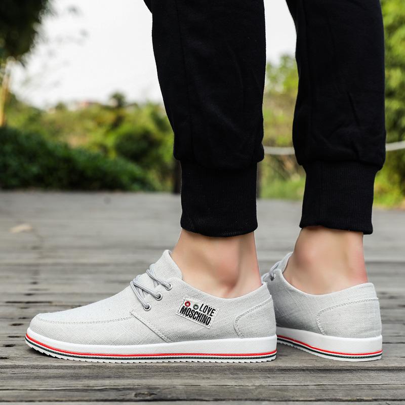 Letnie buty codzienne buty na desce duży rozmiar buty materiałowe oddychające buty płócienne