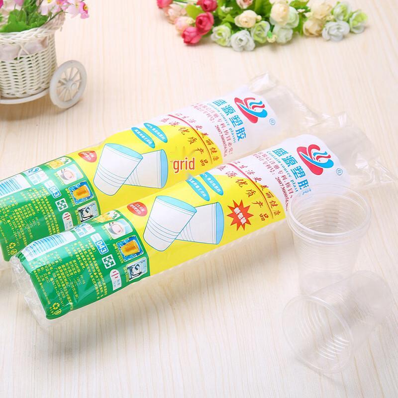 Disposable Transparent Plastic Cups