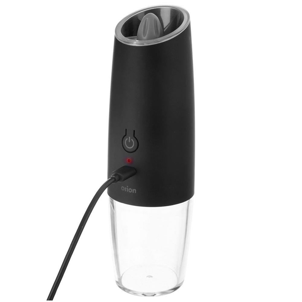Electric pepper and salt grinder with charger 20 cm