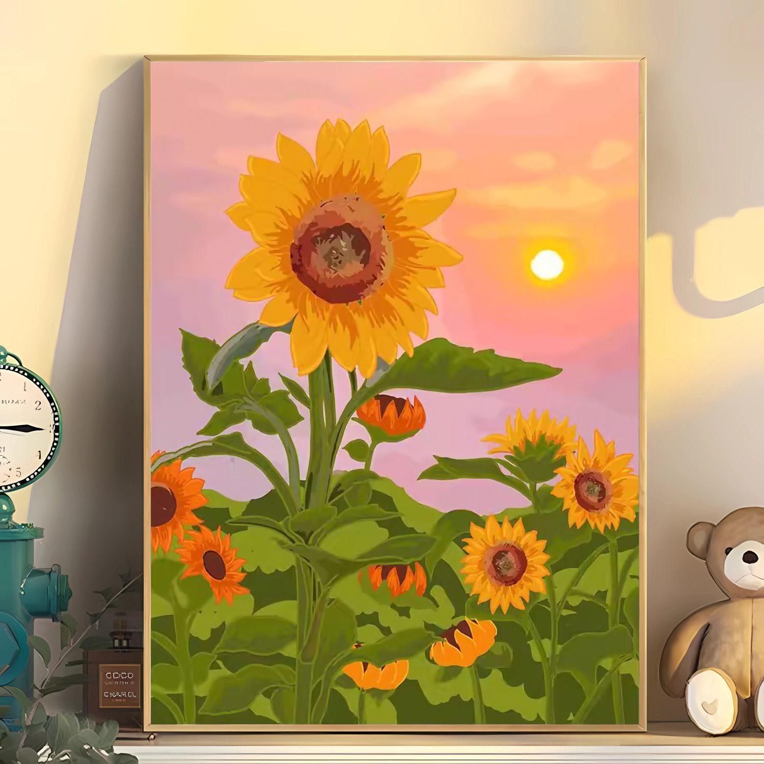 

5D DIY Пейзаж Исцеление Алмазная вышивка Полный дисплей Полный Алмазная вышивка крестом Ремесла Вышивка Домашнее украшение на стену 40x30CM