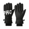 Cotton gloves men's winter velvet thickened windproof waterproof riding motorcycle warm and cold winter ski gloves women