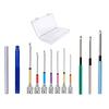 Beginner Embroidery Punch Needle Kits, Needle Punch Tool Kits for DIY Embroidery Cross Stitching Craft, Punch Needle Set